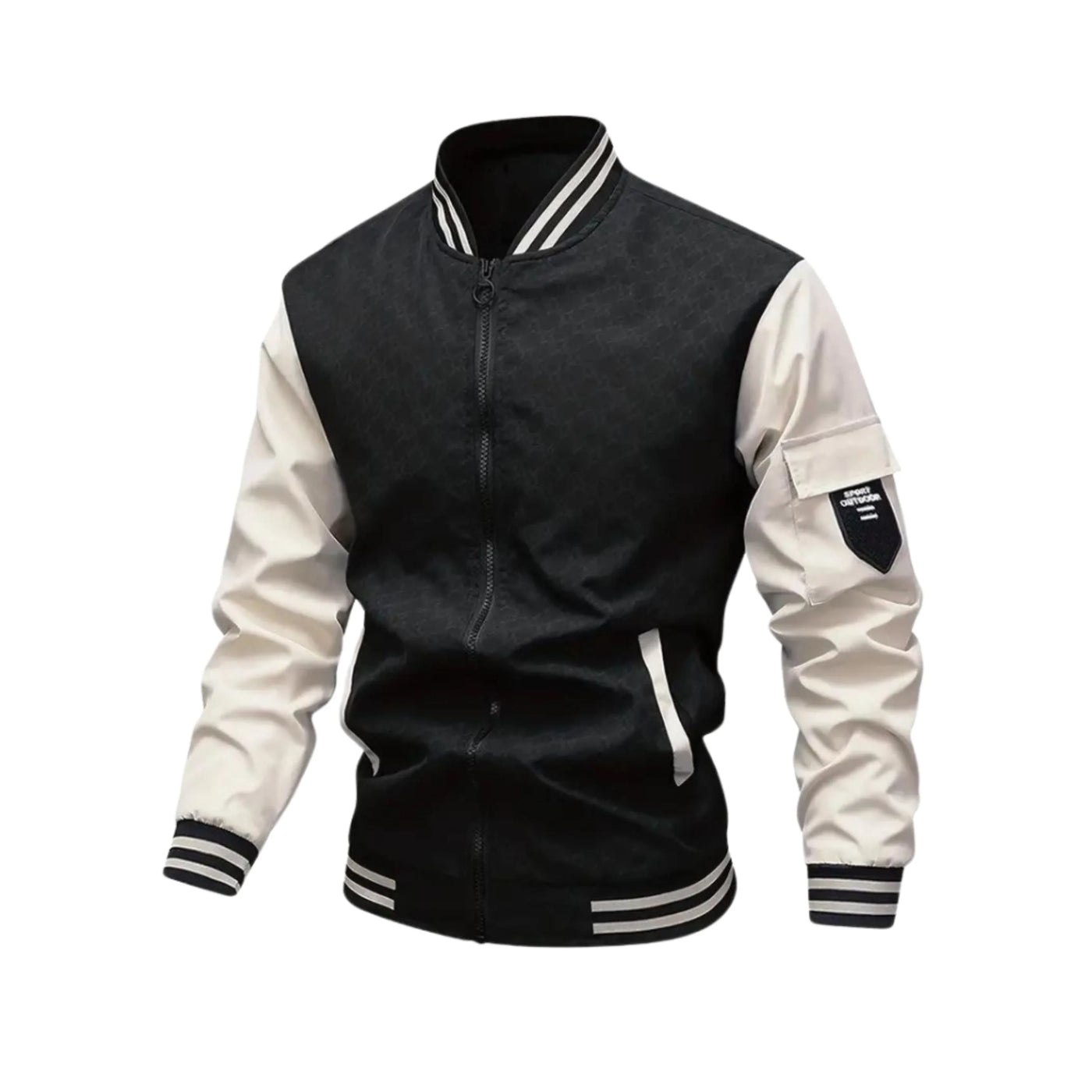 Hommes Veste Bomber Colorblock | Moderne