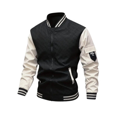 Hommes Veste Bomber Colorblock | Moderne