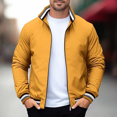 Hommes Veste Bomber | Rayée