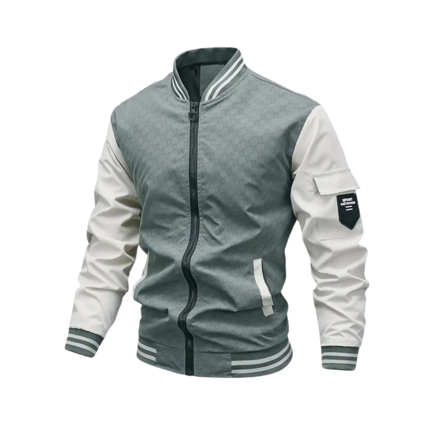 Hommes Veste Bomber Colorblock | Moderne
