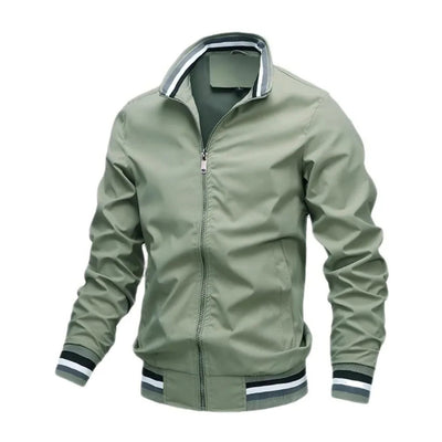 Hommes Veste Bomber | Rayée