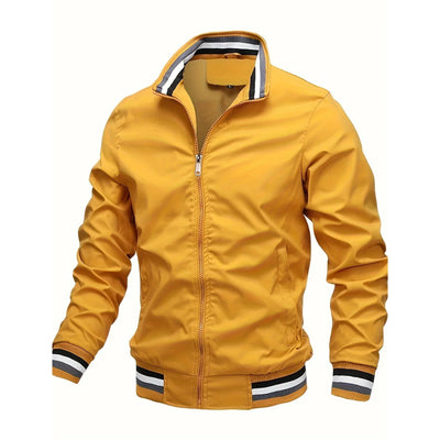 Hommes Veste Bomber | Rayée