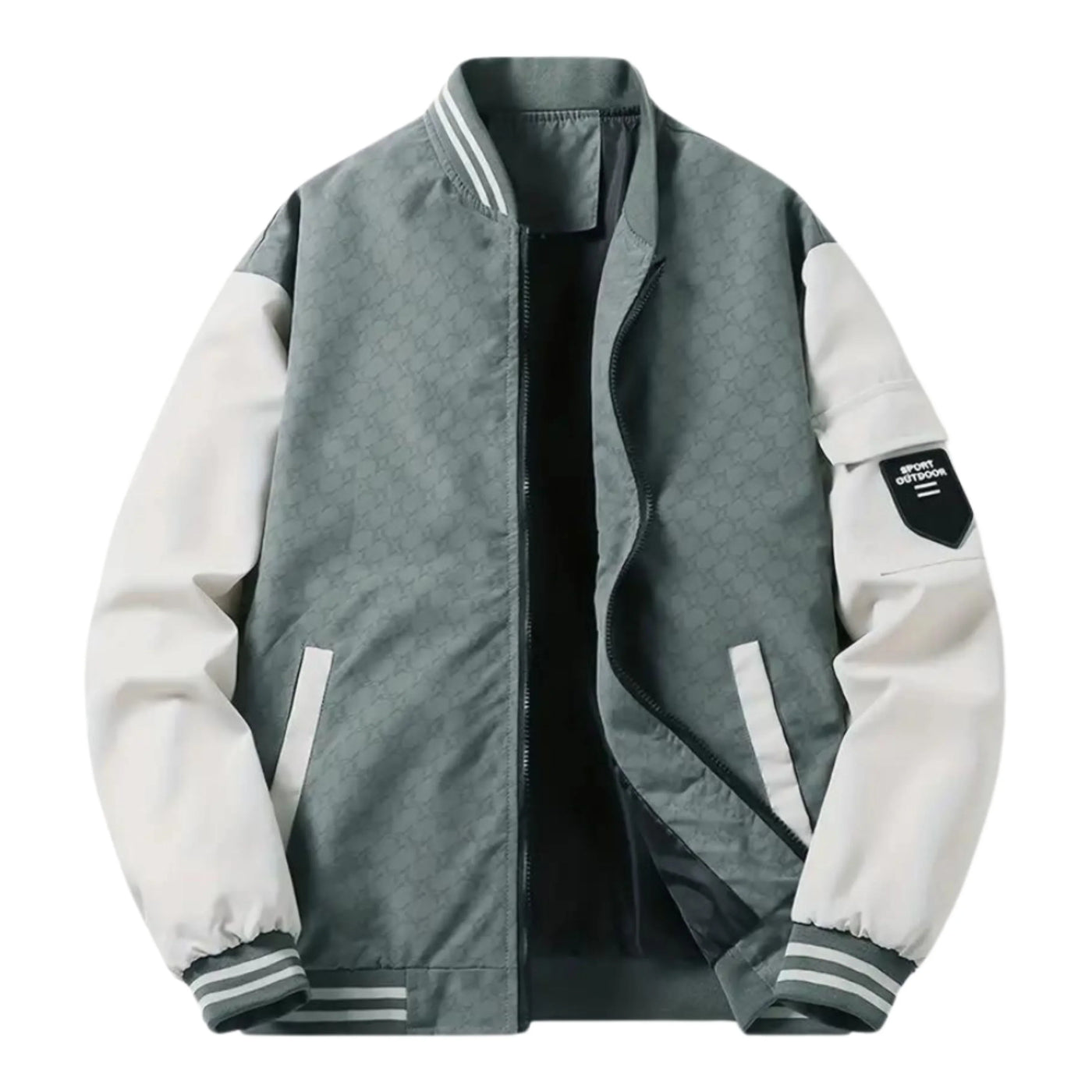 Hommes Veste Bomber Colorblock | Moderne