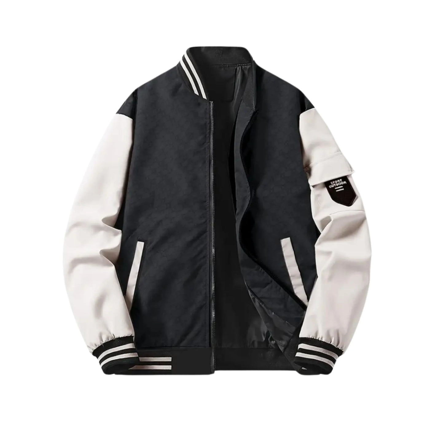 Hommes Veste Bomber Colorblock | Moderne