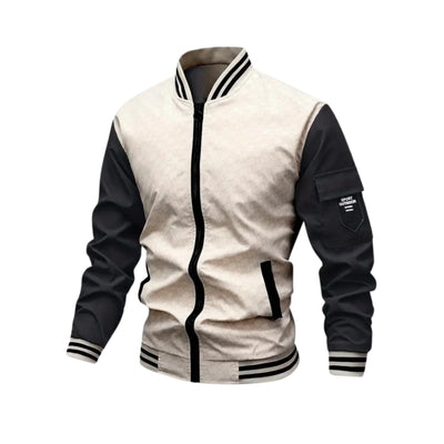 Hommes Veste Bomber Colorblock | Moderne